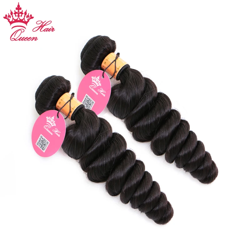 Товары Queen Hair необработанные индийские волосы волнистые человеческие пучки
