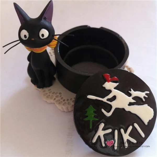 Kikis Black Cat Mini Figures - 8