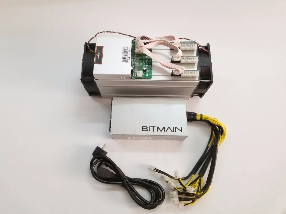 Новейший AntMiner S9i 14,5 T с BITMAIN APW7 1800W PSU ASIC Майнер для биткойнов Майнер Btc BCH Майнер лучше, чем Antminer S9 S9i 13,5 T