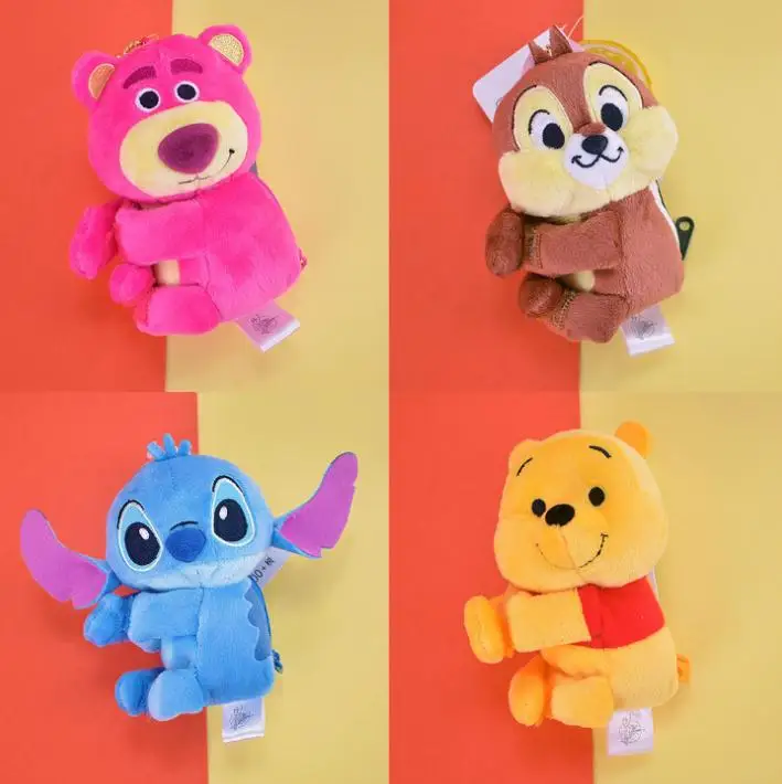 Новый плюшевый рюкзак Toy Story 4 Lotso Aliens клубничный Мишка монстр белка Ститч Кошелек