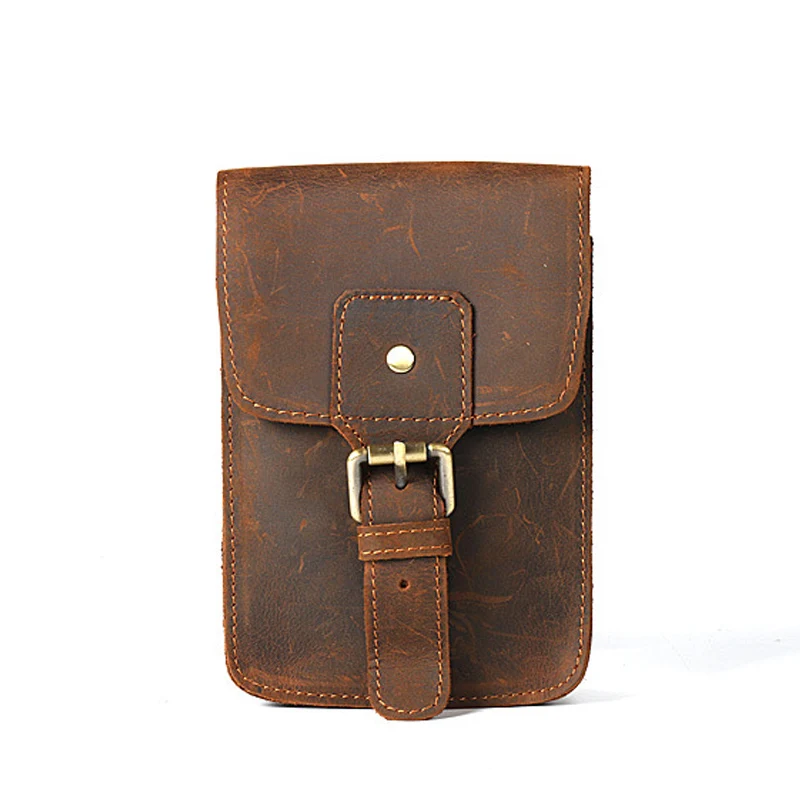 

Leather Waist Packs Fanny Pack Belt Bag Phone Pouch Bags