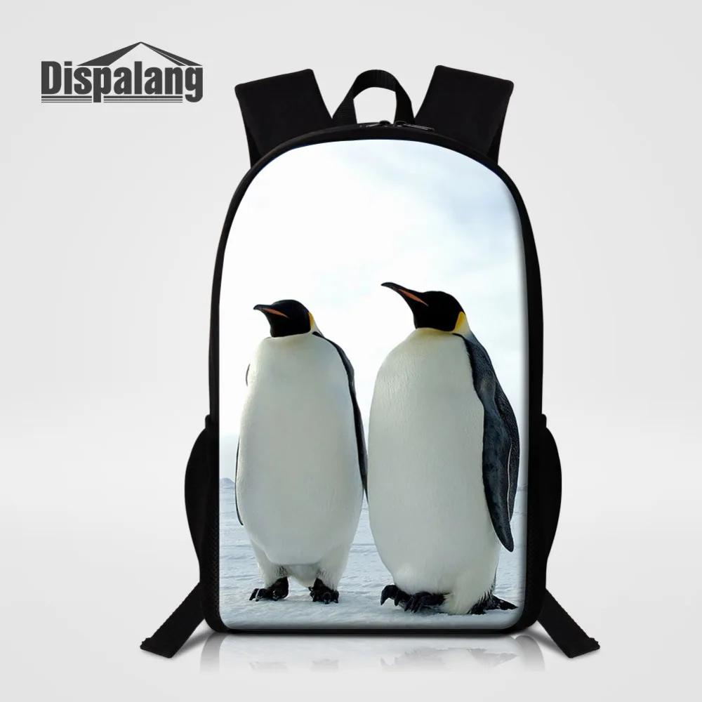 Dispalang Penguin Dicetak Tas Sekolah 