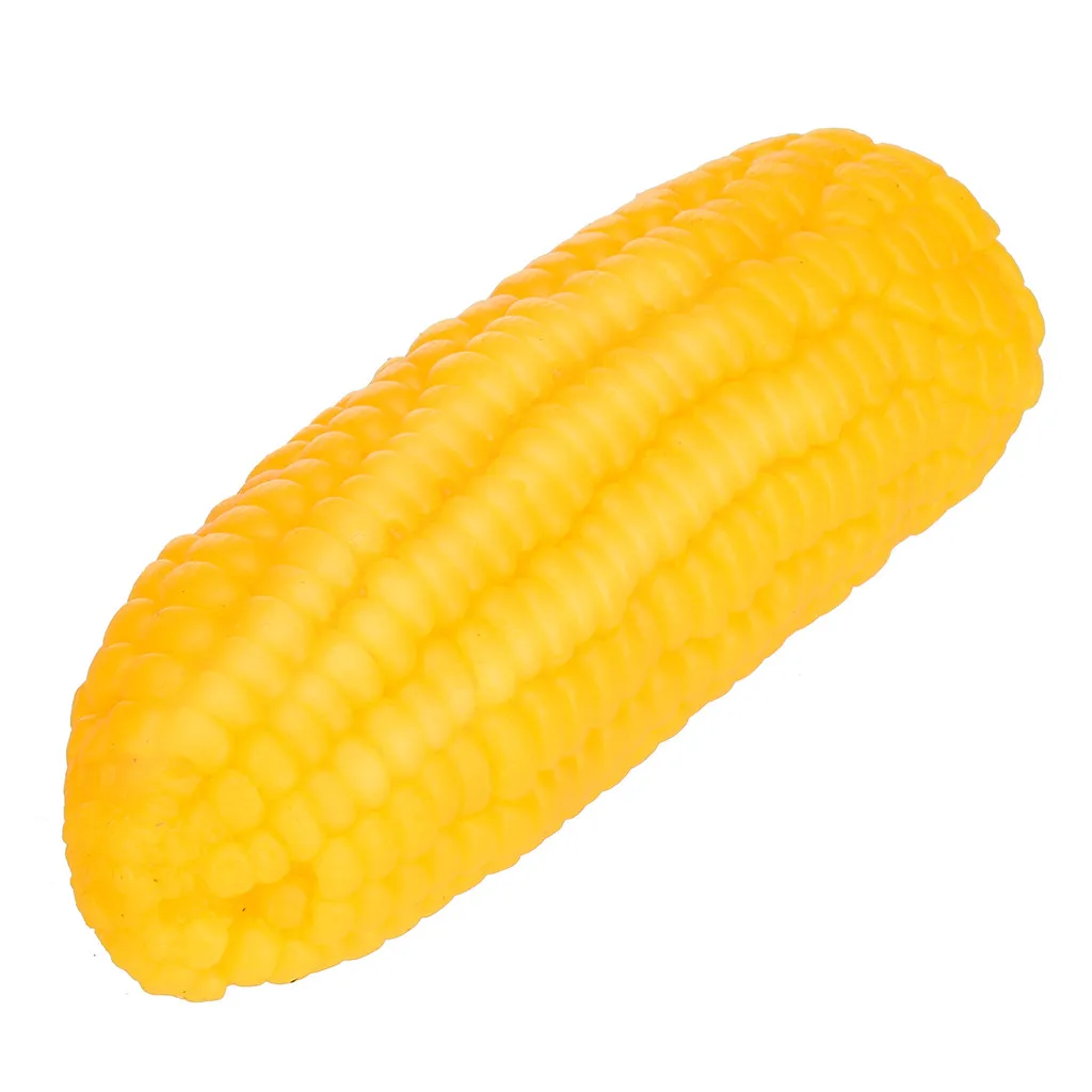 1 шт. кукурузная игрушка-давилка 12 см Jumbo Corn Decoration Toy Mochi Mini Очаровательная медленно поднимающаяся рельефная игрушка Подарки сжимаемая Игрушка Дети C701
