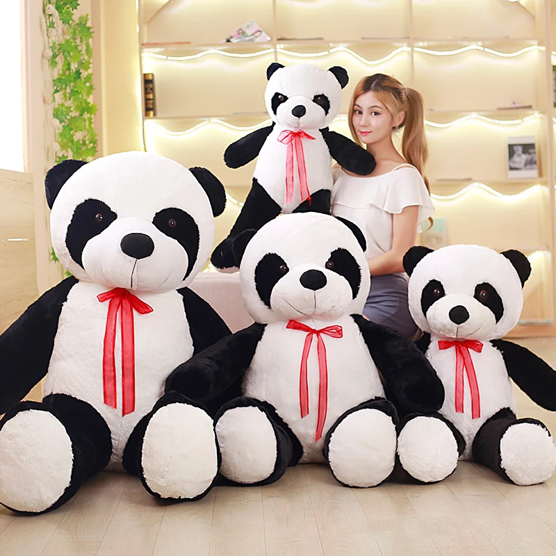 

One Piece 80cm to 200cm cheap giant Panda Skin unstuffed empty teddy bears bear skin toy plush Teddy Bear bear skin plush toys