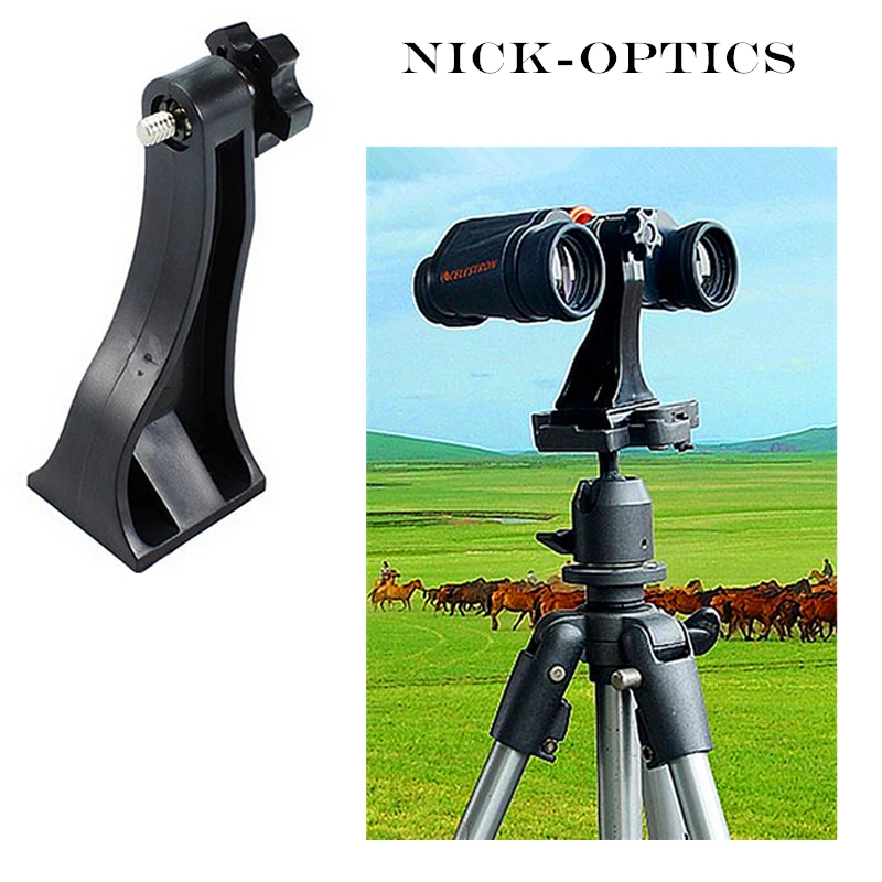 

Telescope Binoculars Bracket for Tripod Adapter Connector Binocular Camera Mount Holder Dedicated