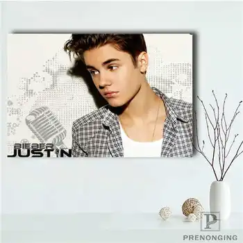 

Custom Canvas Poster justin bieber (1) Printing Posters Cloth Fabric Wall Art Pictures For Living Room Decor#18-12-05-H-06-278