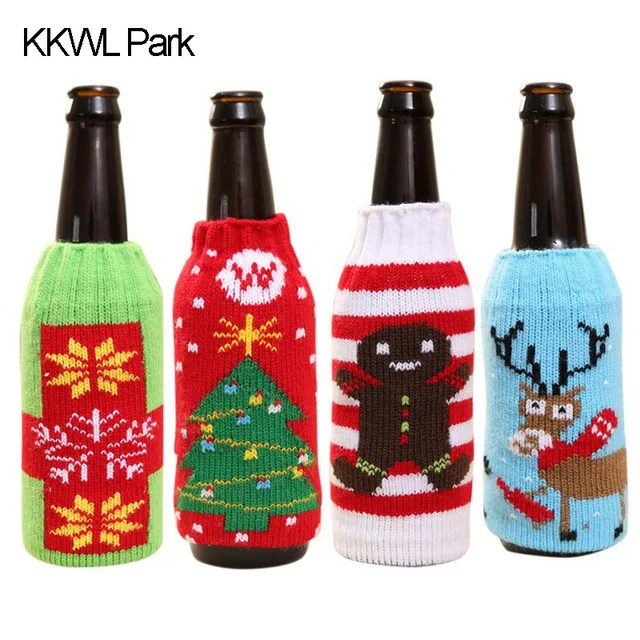 Beer Bottle Decoration Inspiration Christmas Beer Set Household Items High Grade Knitted Christmas Review Beer Bottle Decoration Gorgeous Christmas Beer Set Household Items High Grade Knitted Christmas Inspiration