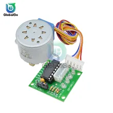 Inteligentne elektronika 28BYJ-48 5 V 12 V 4 fazy przekładnia DC sterownik silnika krokowego 28byj 28byj48 28byj-48-12V silnik krokowy