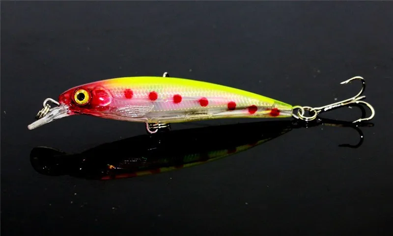 1x 8.5cm 7.4g Hard Plastic Steel Bone Minnow Isca Artificial Fishing Lure Swim Bait Fake Lures Sea Fishing Tackle Fast Shipping (10)