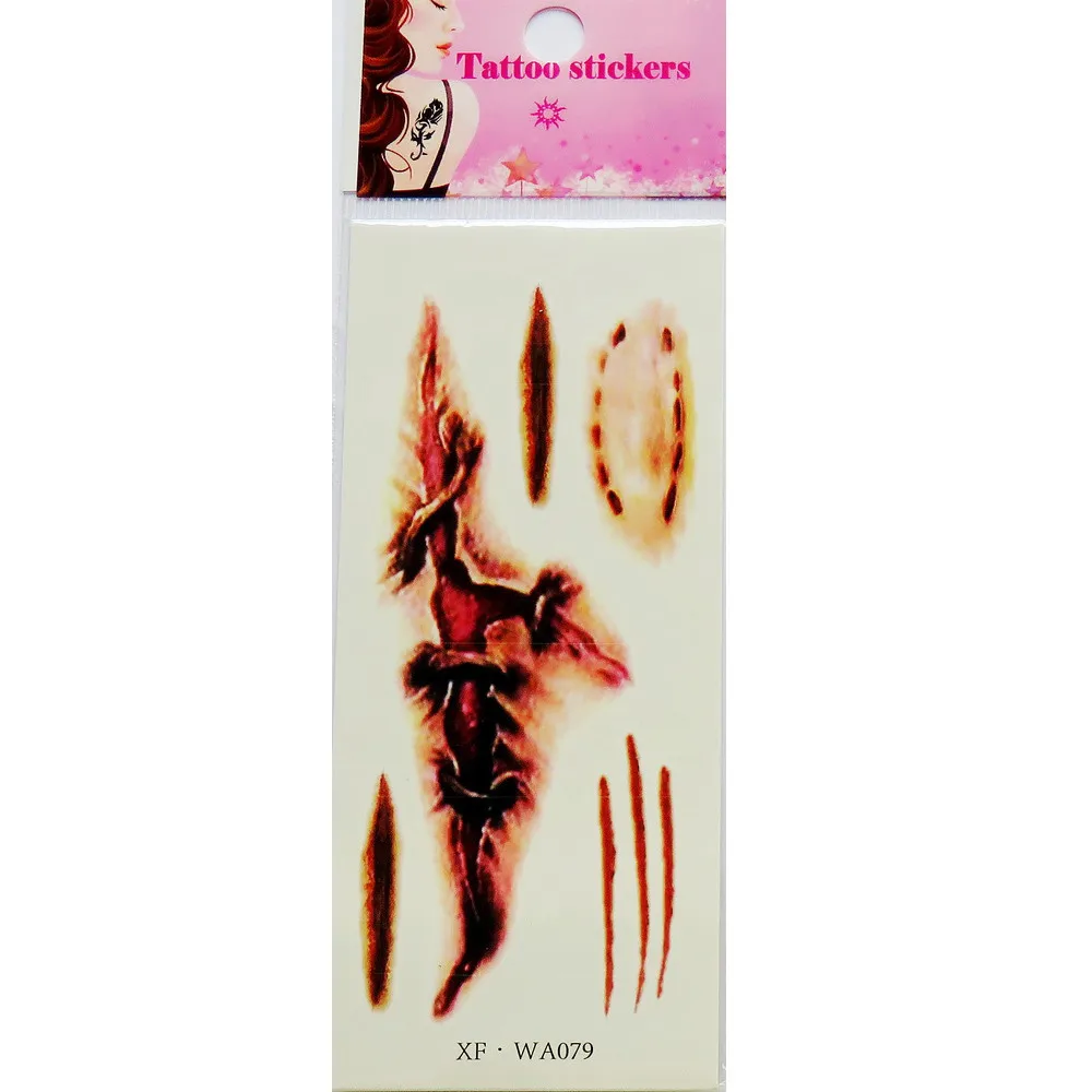Водонепроницаемый Временные татуировки 3D бабочка цветок поддельные татуировки стикер - Цвет: B