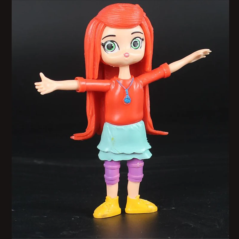 8 шт./компл. Shimmer Sister Dolls Shine Girl игрушки для принцесс 3-15 см красивые ПВХ Фигурки для детей вечерние подарок доступен дропшиппинг