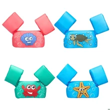 Детский кронштейн для малышей, спасательный жилет для плавания с кольцом, с рисунком морской звезды, плавающий спасательный жилет, аксессуар для плавания, регулируемый для веса 22-66 фунтов