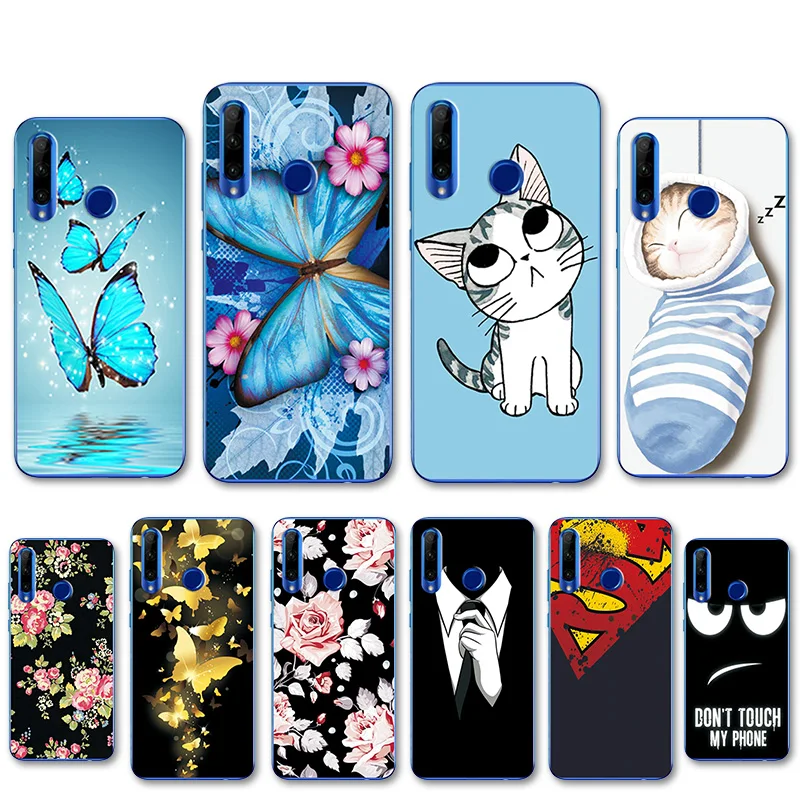 

Honor 10i 6.21" Various Phone Case For Huawei Honor10i HRY-LX1T Soft Silicone TPU Patterned For Huawei Honor10i Honor10 i Cover