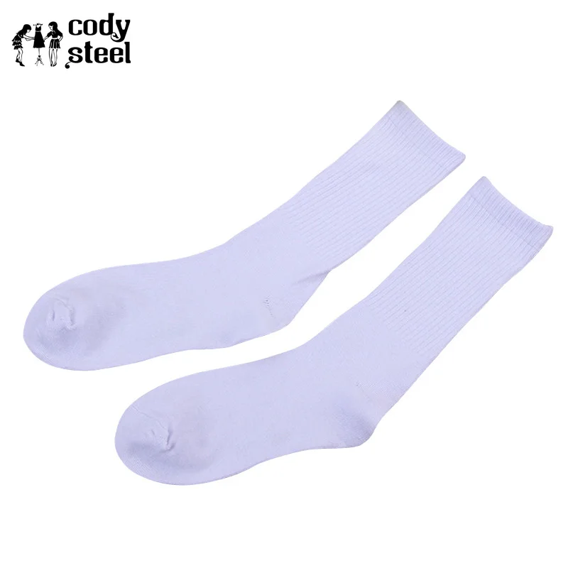 

6pieces=3pair/lot Fashion Winter Men's Socks High Quality Cotton Polyester Sock For Man Casual Classic White Sock Male