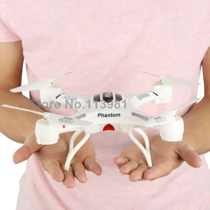  FY550 2.4G 4CH 6 Axis Speed Phantom RC Toys Remote Control Helicopter RC Professional RC Quadcopter Drones with 0.3/2.0MP Camera 