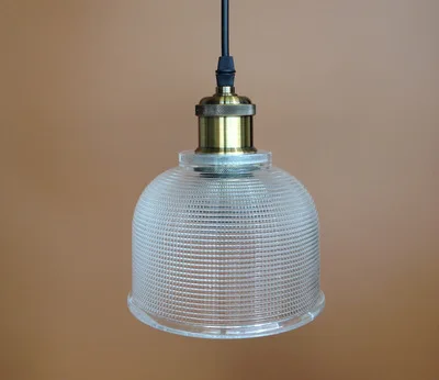LukLoy Ретро Стеклянные подвесные светильники Светодиодный светильник для кухни светодиодный светильник подвесная потолочная лампа светильники для спальни гостиной - Цвет корпуса: Translucent