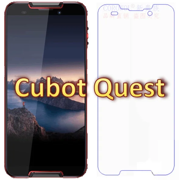 

for Cubot Quest Tempered Glass 100% high quality 9H Screen Protector for Cubot Quest Protective Glass Film Phone Accessories