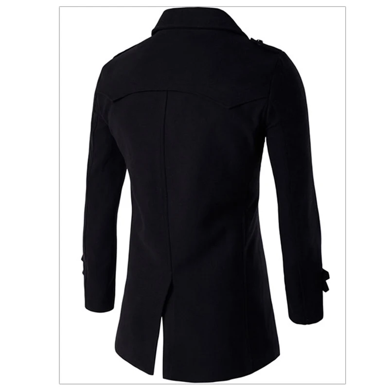 High Quality 2017 Top Sale Long Wool Coat Mens Wool & Blends Cool Winter Men Overcoats Slim Fit Winter Warm Wool Overcoats C105 High Quality 2017 Top Sale Long Wool Coat Mens Wool & Blends Cool Winter Men Overcoats Slim Fit Winter Warm Wool Overcoats C105