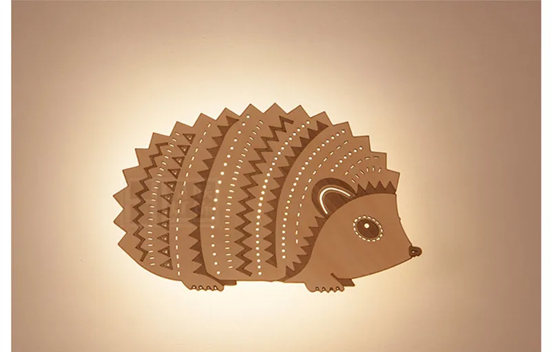 Hedgehog Wall Lamp 13