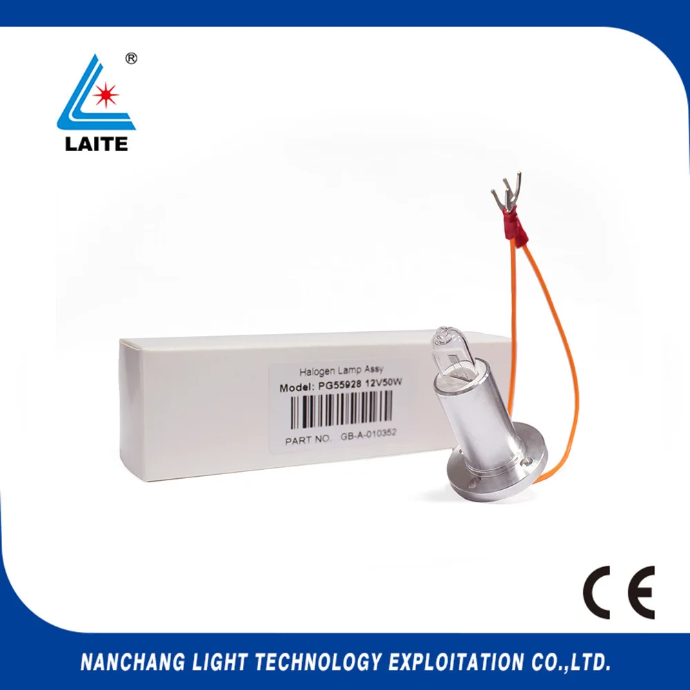 

Siemens 12v50w PG55928 biochemical analyzer halogen lamp free shipping-5pcs