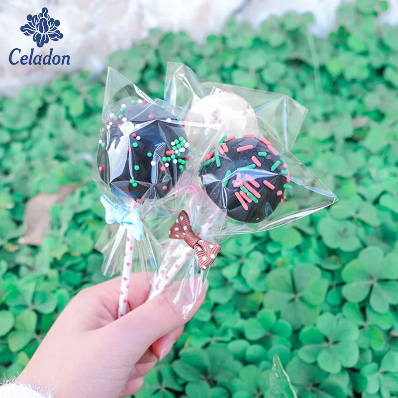 

100pcs 8*11.5cm Cookie Biscuits Food Bag Snack Baking Candy Bag For Wedding Event&Party Favor Gift Box Package