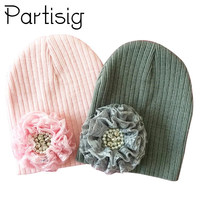 Baby Hat Winter Crochet Baby Cap Floral Baby Girl Hat Children Beanie Hats For Girls Baby Hat Winter Crochet Baby Cap Floral Baby Girl Hat Children Beanie Hats For Girls