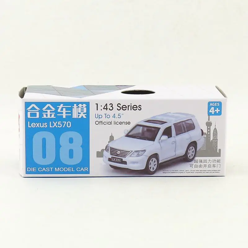 Масштаб 1:46/литая игрушка модель/Япония Lexus LX570 SUV/Супер спортивный