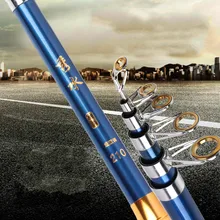 Телескопическая удочка супер твердый углерод материал дистанционный метательный стержень 2,1/2,4/2,7/, 3,0/3,6 м рыболовные снасти