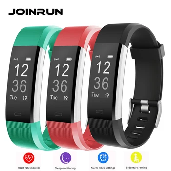 

JOINRUN ID115 Plus Smart Bracelet Heart Rate Monitor Pedometer Fitness Tracker Smartband band Wristband IOS Android phone