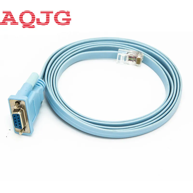 6FT Network RJ45 to RS232 COM Port Serial DB9 Female Router Console