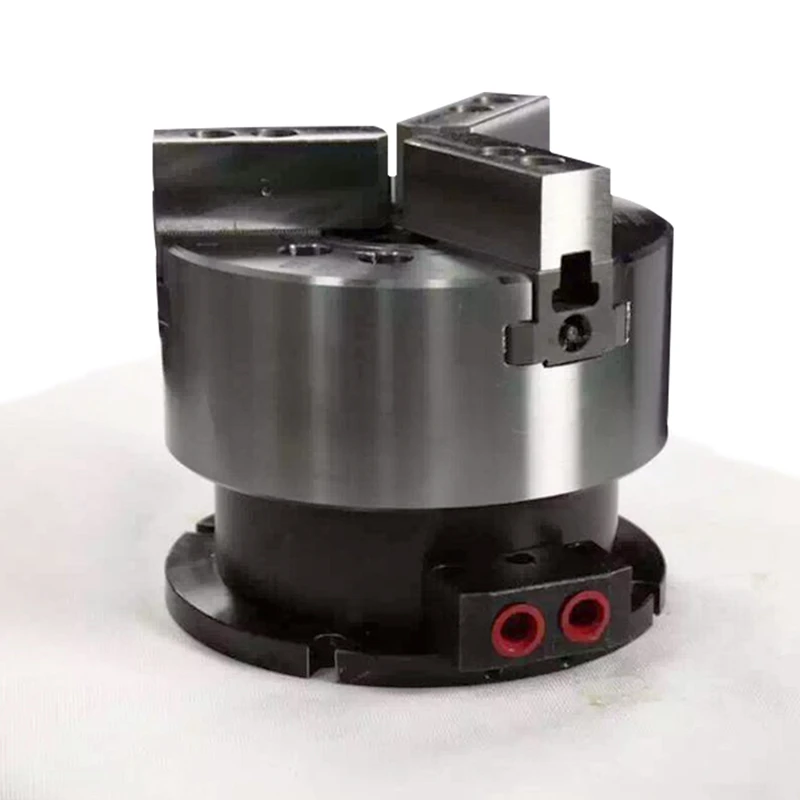 High Rigidity Structure and High Clamping Accuracy 3 Jaw LATHE Chuck 14-135mm Chucking Diameter Matching cylinder RA-130 (7)