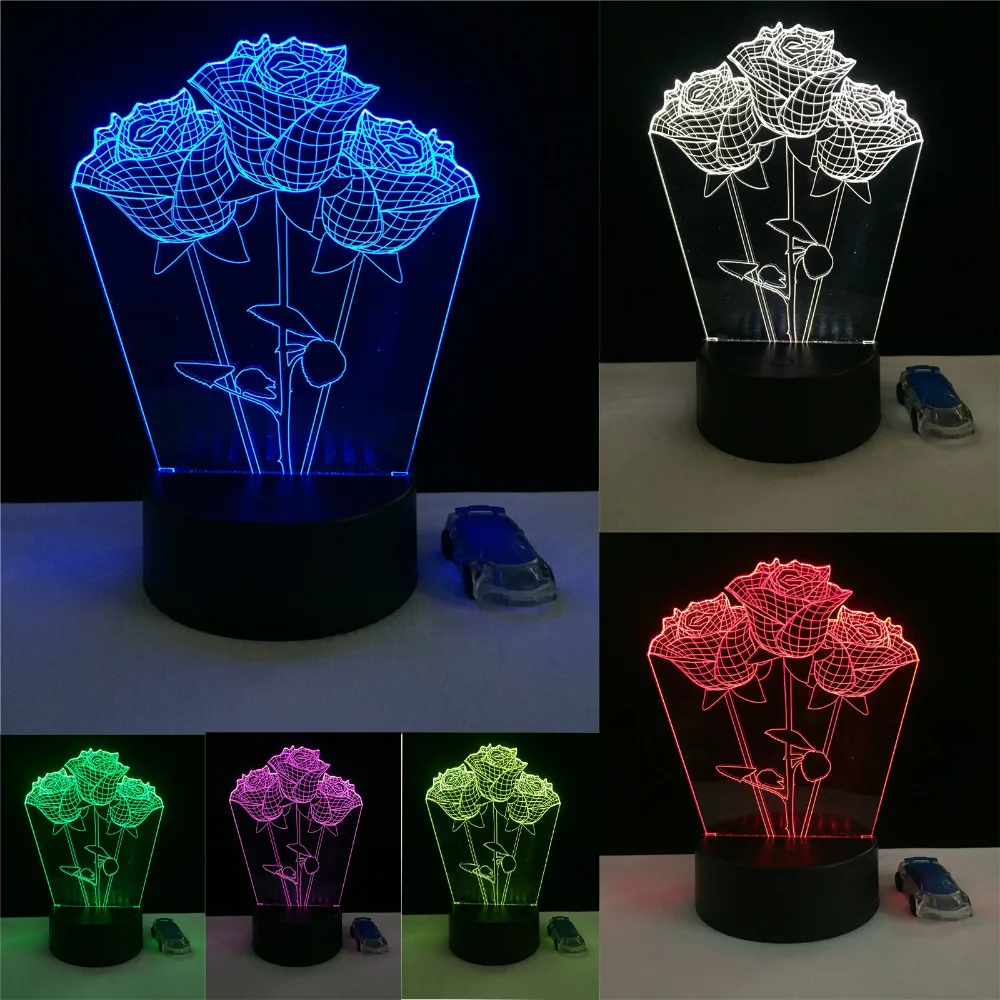 Colored light effects on humans image