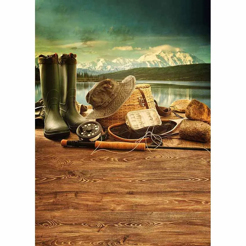 

LIFE MAGIC BOX Backdrops Fishing Photography Props Photo Studio Background