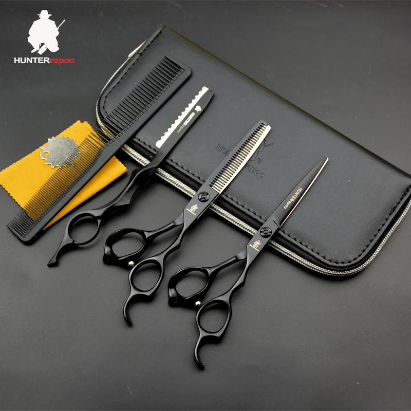 

30% off HT9212 Professional 6" barber scissors for hair 440c japanese stainless steel hair thinning scissors for hairdresser