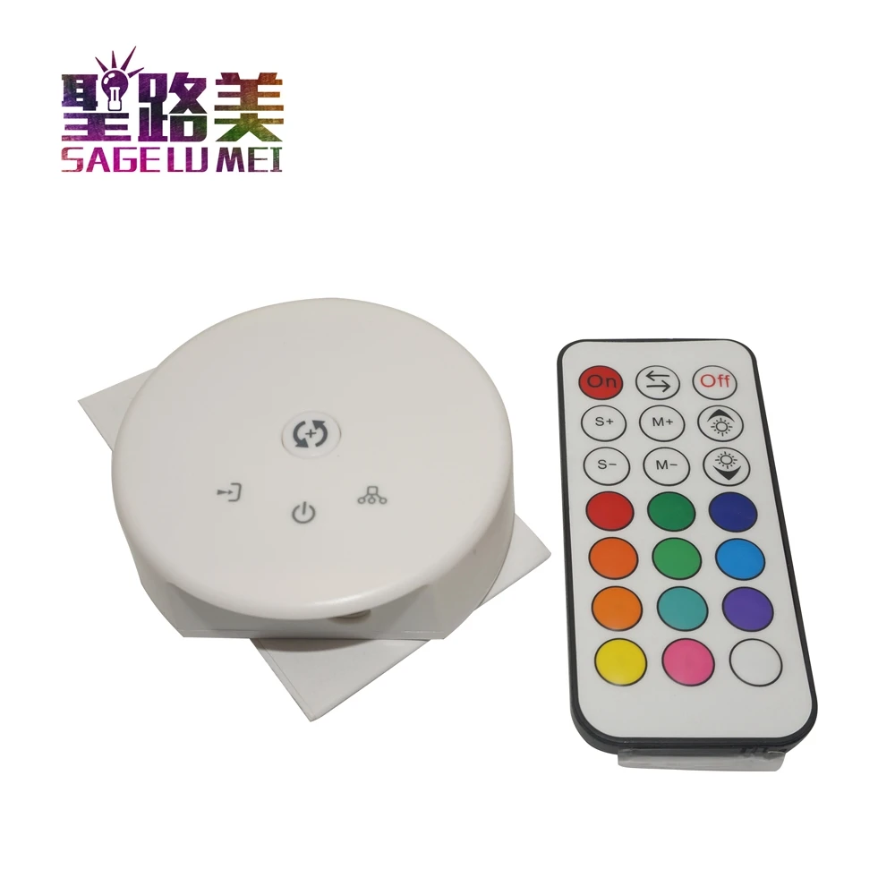 DC12-24V RGB/RGBW светодиодный контроллер от Alexa Google Home Phone iOS Android APP wifi контроллер wifi 372 373 UFO с 21 клавишей радиочастотного пульта