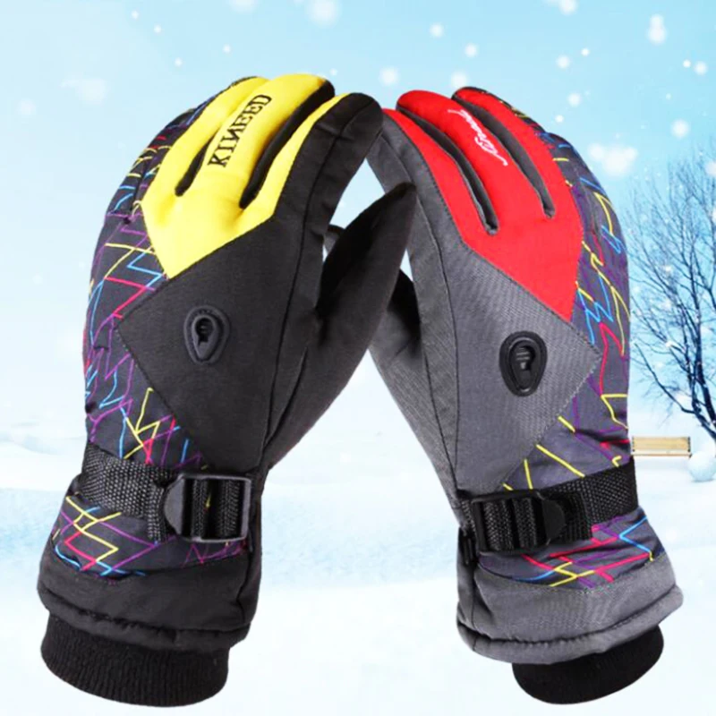 Winter Long Gloves Warm Outdoor Sports Snowboard Snowmobile Motorcycle