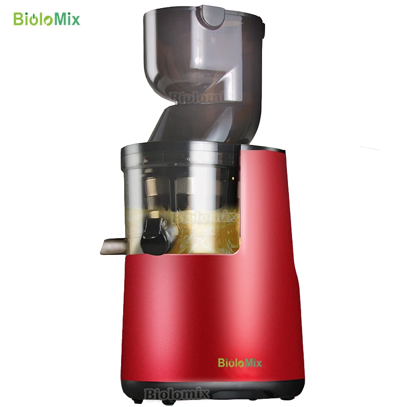 

Wide Large Mouth Feeder Auger Slow Juicer Fruit Vegetable Citrus Low Speed Juice Extractor