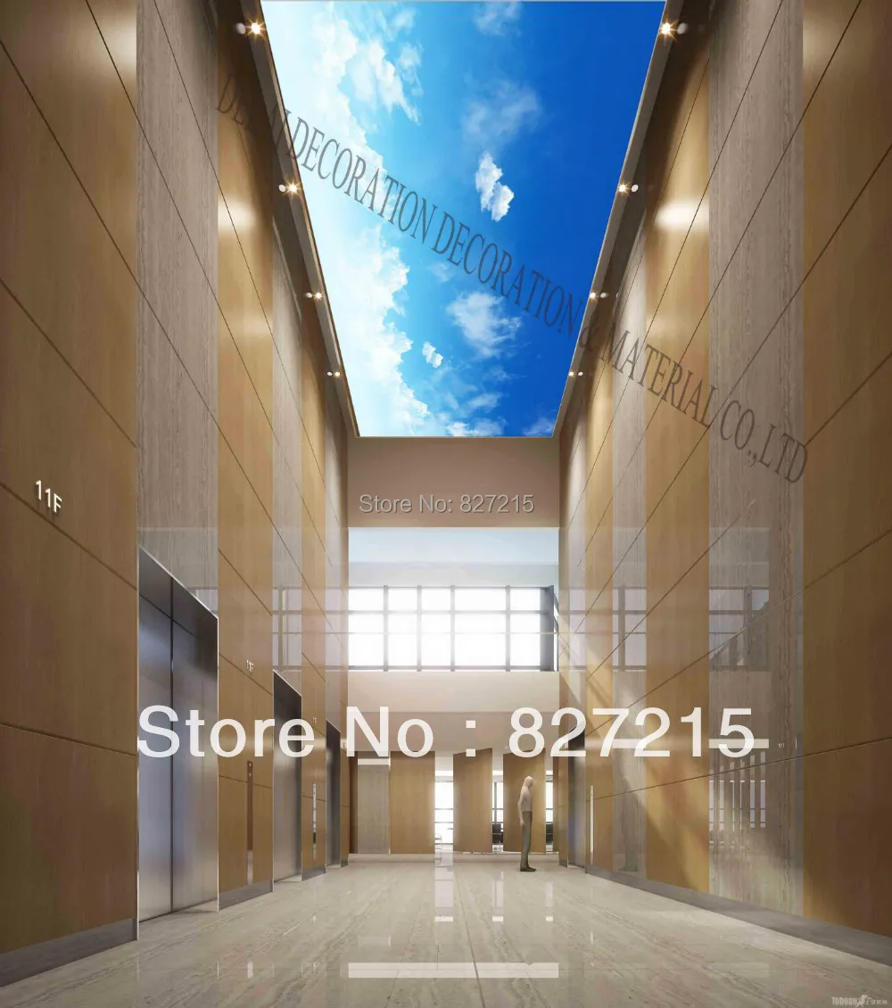 S 5872 print font b ceiling b font font b tiles b font pvc stretched font.jpg