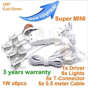 

Wholesale - Mini Led Downlight Lamp 1W Led Recessed Light Lamp 1W spot light AC110-265V low price free shipping product