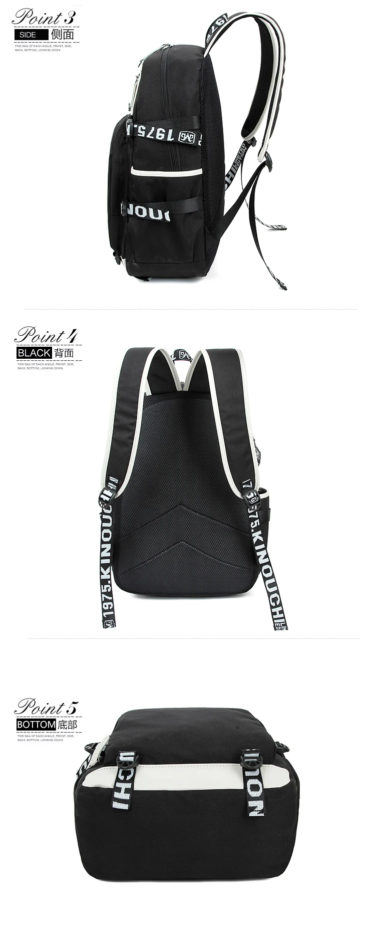 Novo undertale mochila cosplay anime oxford mochila sacos de viagem