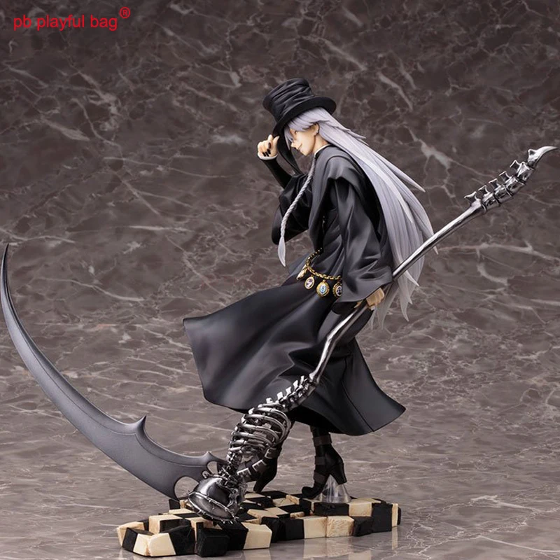 

PB Playful bag21cm PVC action figure 1pcs anime figurine ARTFX J Black Deacon Circus UnderTaker pose with sickle in hand aa15