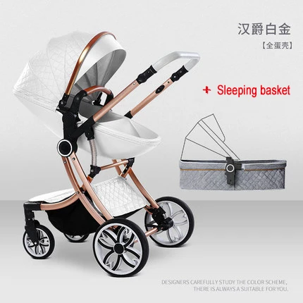 7,8 Прогулочные коляски могут сидеть и складывать светильник и высокий пейзаж двусторонний новорожденный 0-6 месяцев ребенка 3 лет коляска
