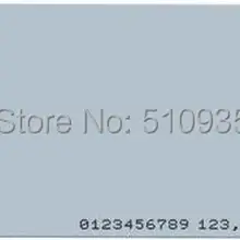 CJ-EMC1 пустая система контроля доступа EM пропуск/тонкая карта контроля доступа/Близость EM тонкая карта 125 кГц 100 шт/лот