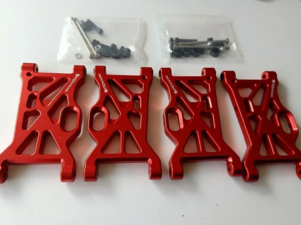 Комплект передних и задних подвесных рычагов FID racing CNC из сплава для Losi DBXL-e V1.0 V2.0