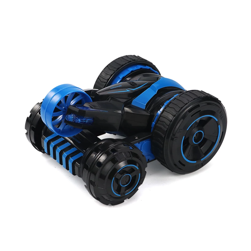 

JJRC Q49 ACRO 360dgree Rotation 2.4G Remote Control Stunt Tumbling Car with Flip Cool Lights Double-sided Car Children Toy Gift