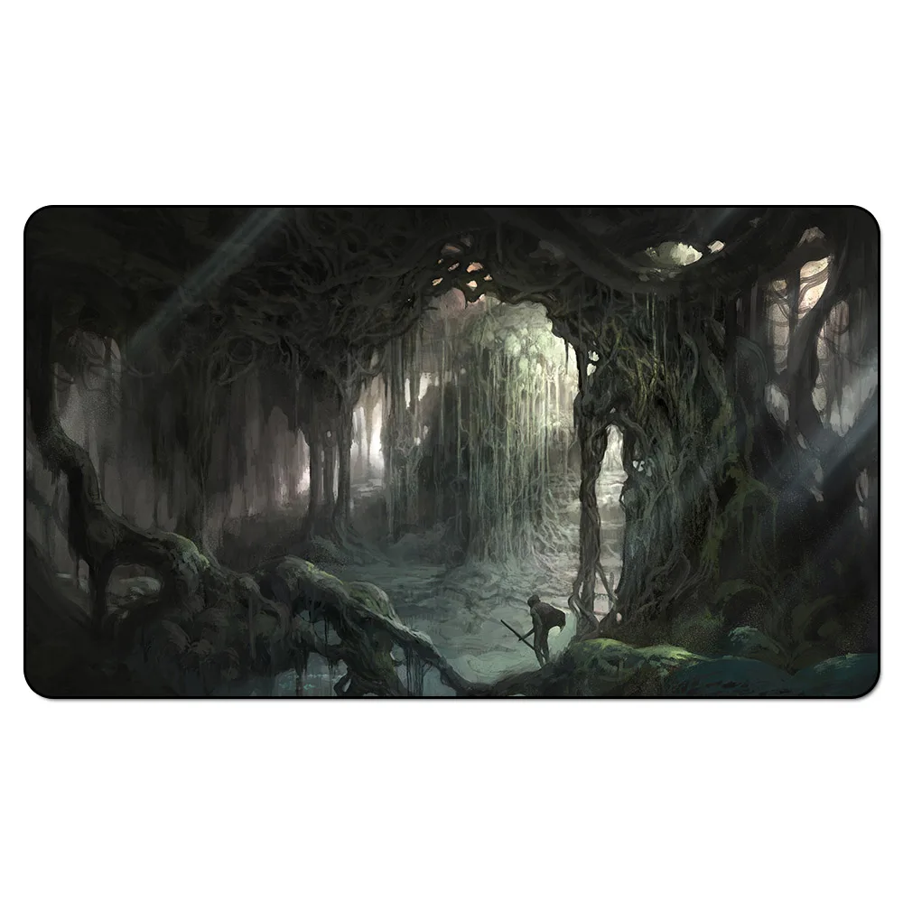 

Magic Playmat Verdant Catacombs, City of Brass,Chandra and Liliana, kaladesh Board Game Playmat for Board Game mat