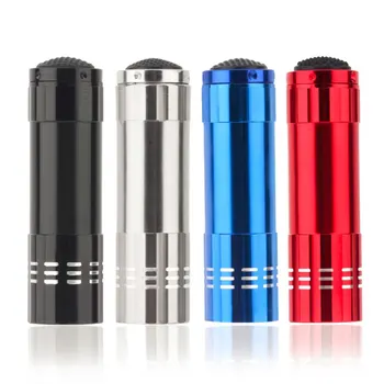 

Portable Mini Aluminum LED Flashlight Torch Light Penlight Pocket Light Lamp For Outdoor Camping Hiking Light Four Colors