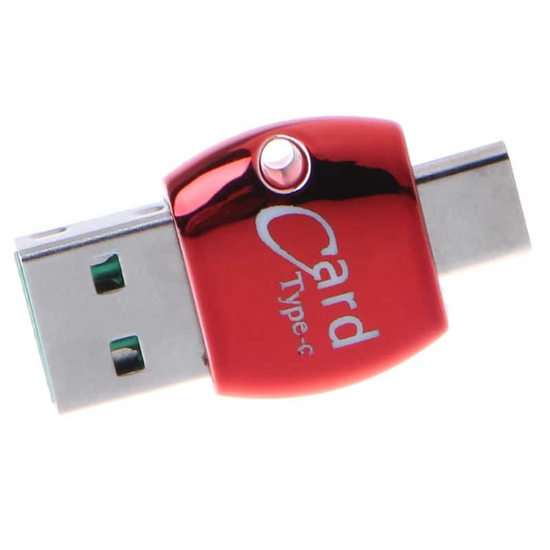 2 в 1 OTG USB 3,1 Тип C USB 2,0 Micro SD/TF Memeory карт адаптера