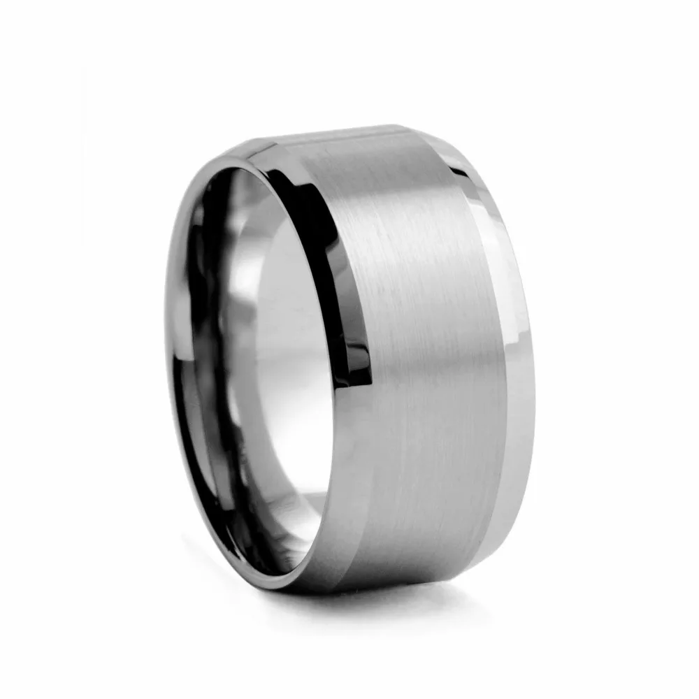 

Brushed Tungsten Carbide Width - 12mm /HMCTRB024