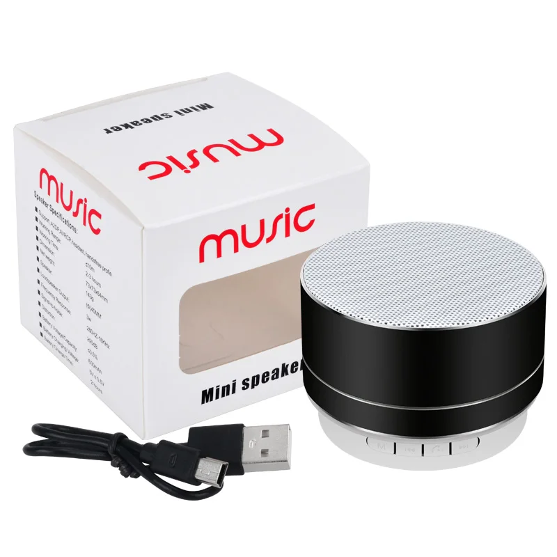 Mini Speakers Super Bass Bluetooth Speaker Stereo Music Subwoofer Portable LED Loudspeaker Hands-free Call FM TF Card Line-in